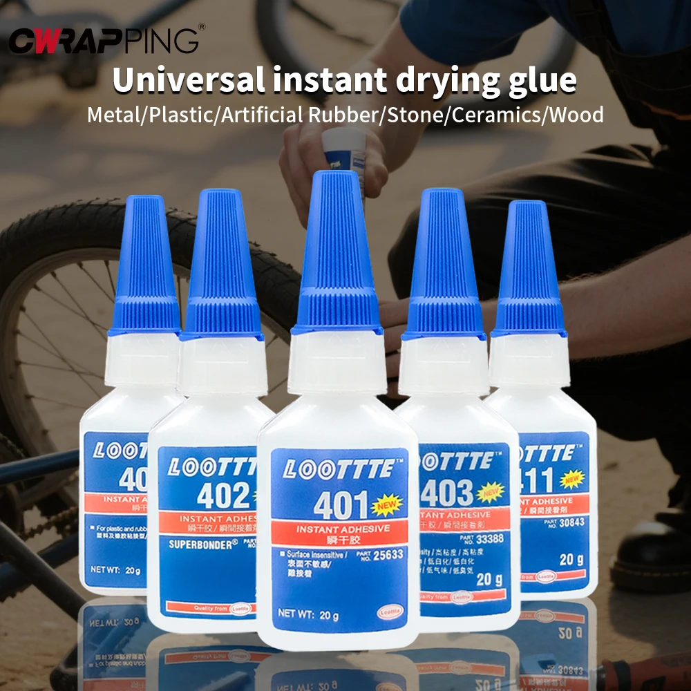 Woodworking Quick Glue - 20ml Loottte Kauçuk Metal Ahşap Plastik