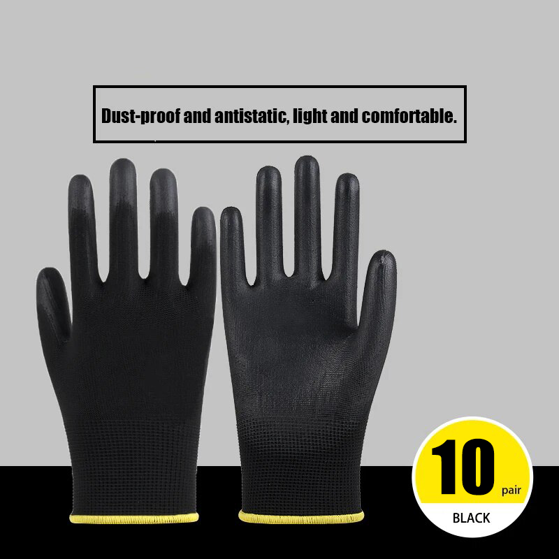 Woodworking Gloves - 20 adet Koruyucu İş Eldivenleri Aşınmaya