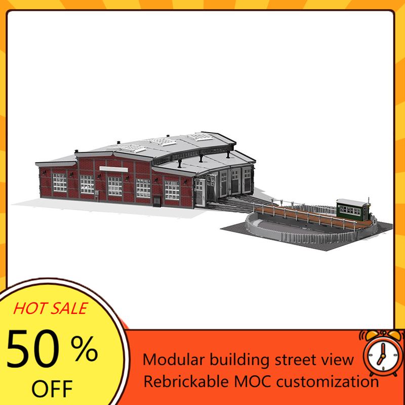 Turning Gouge Set - 5286 adet MOC yaratıcı modüler tren