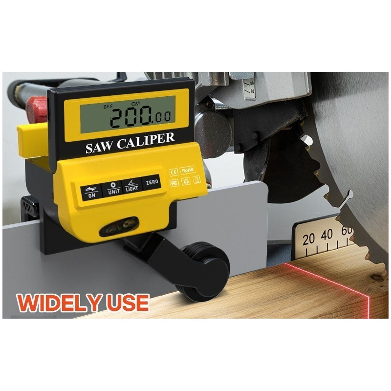 Woodworking Tool - Dijital Ahşap İşleme Mesafe Ölçüm Cihazı,