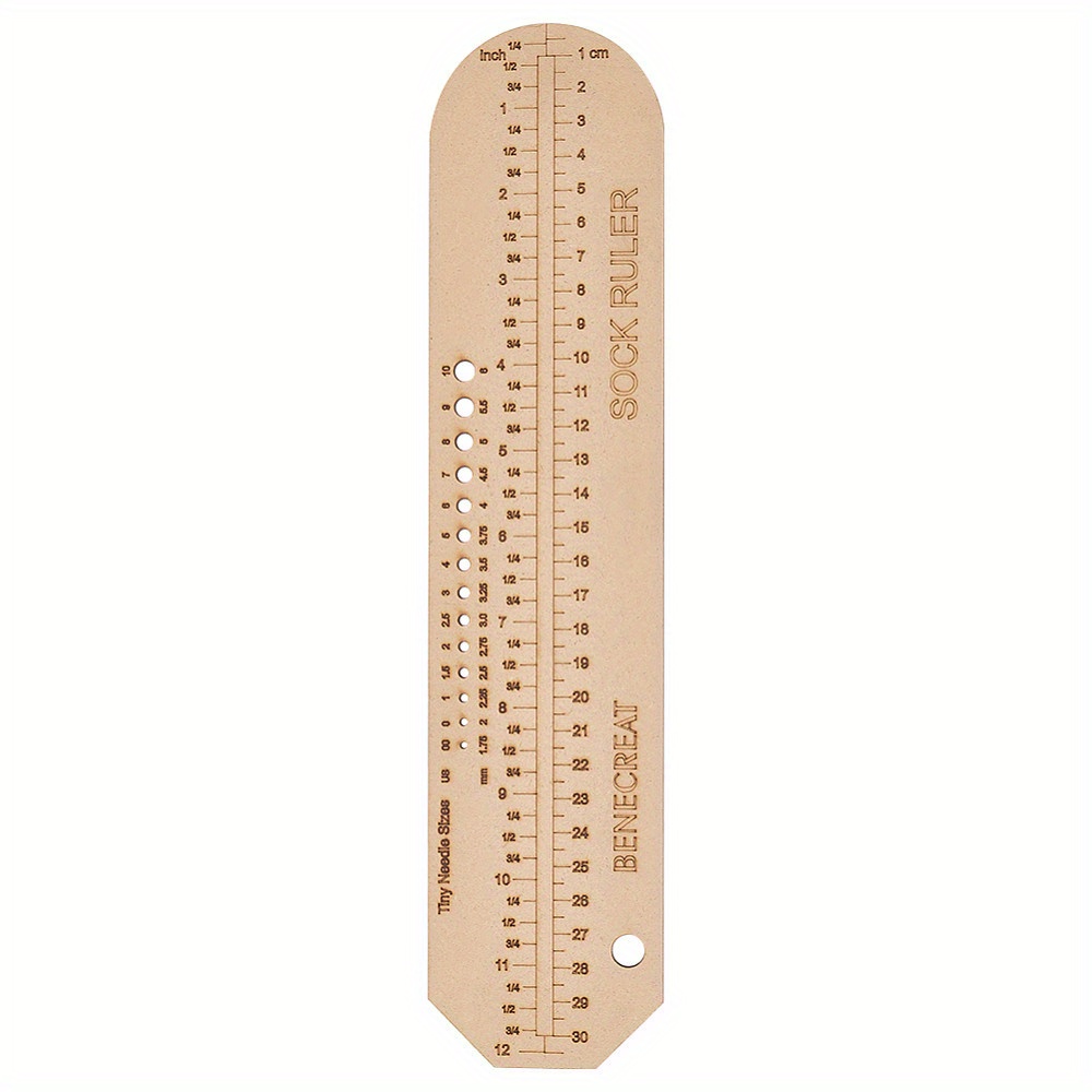 Woodworking Hobbies - Düz 2D Ahşap Çorap Örme Cetveli