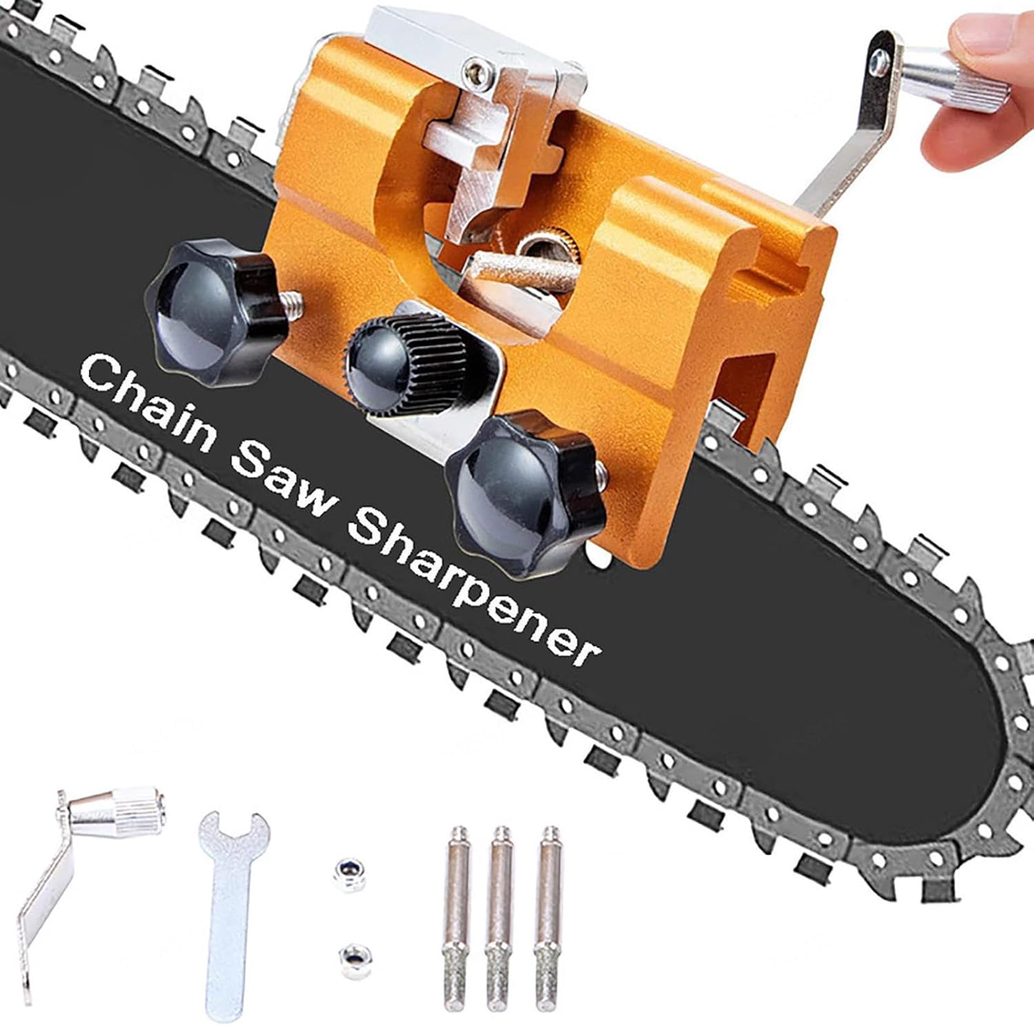 Woodworking Kits - Taşınabilir Manuel Zincir Testere Bıçağı Bileme