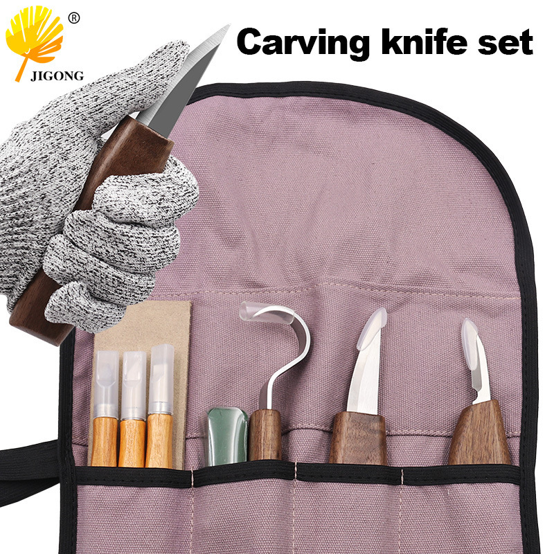 Woodworking Gloves - Çok özellikli ahşap işleme gravür seti,