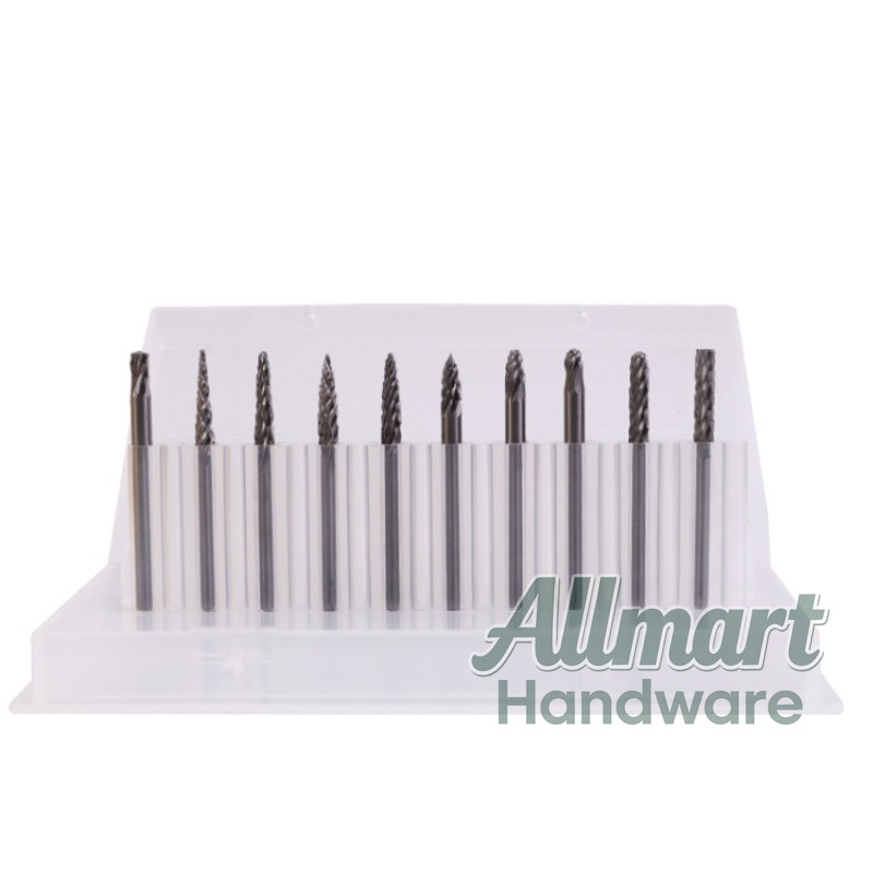 Woodworking Kits - 10 adet ahşap karbür döner freze