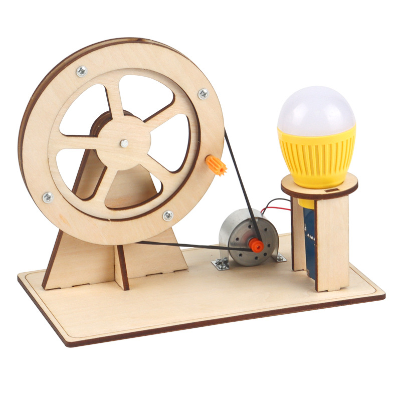 Woodworking Kits For Kids - Ahşap El Jeneratörü Çocuklar Bilim Oyuncak