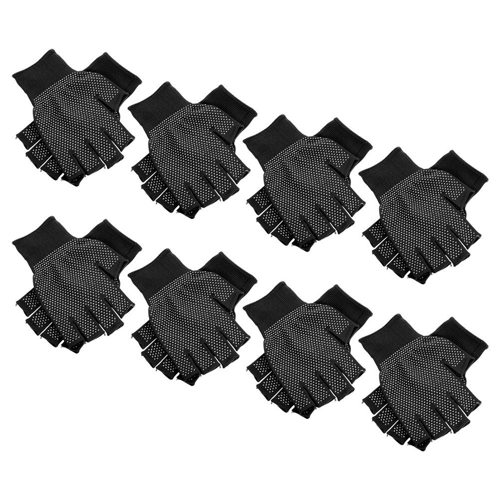 Woodworking Gloves - 8 çift parmaksız iş eldiveni, sağlam