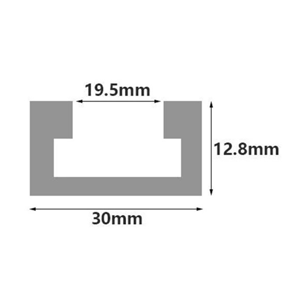 Woodworking Easy Projects - DIY Projeleri 23mm Alt Genişlik Alüminyum