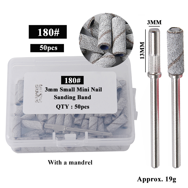 Woodworking Kits - 50 adet/kutu 3mm Mini Zımpara Bantları
