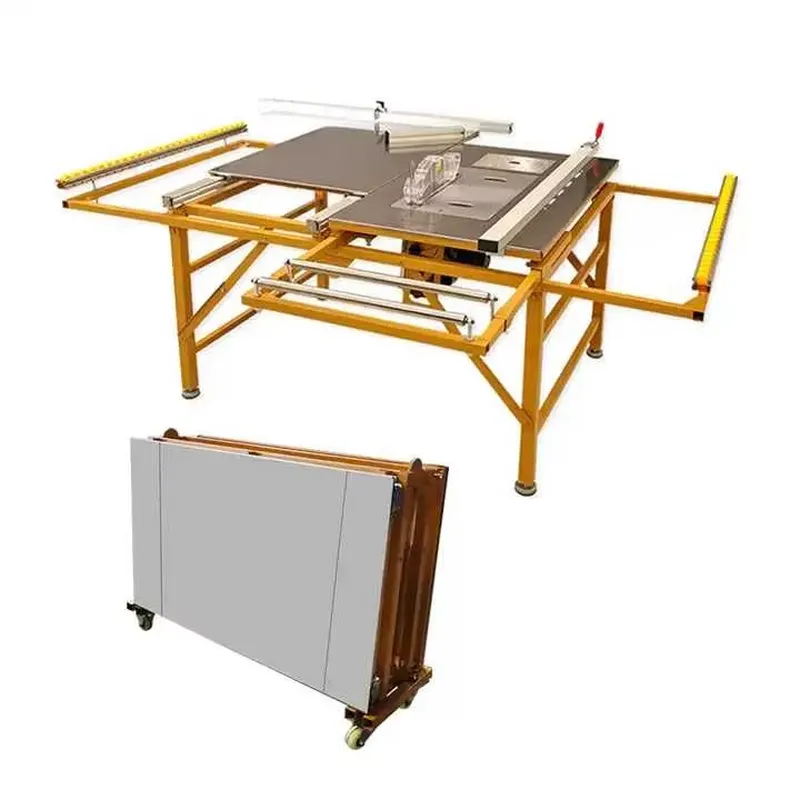 Woodworking Supplier - Mini Dairesel Taşınabilir Katlanabilir Ahşap Motorlu