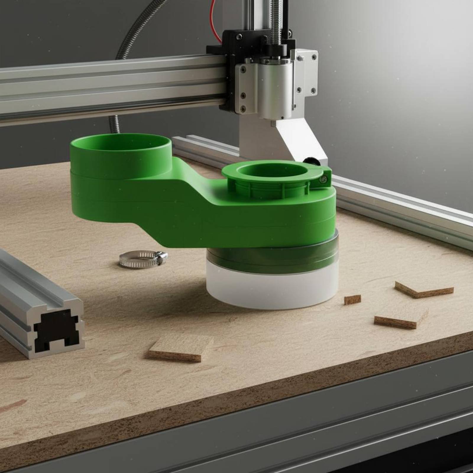 Mil Toz Kapağı Temiz Kesim CNC - Woodworking Cnc Machine incelemesi ve fiyatı