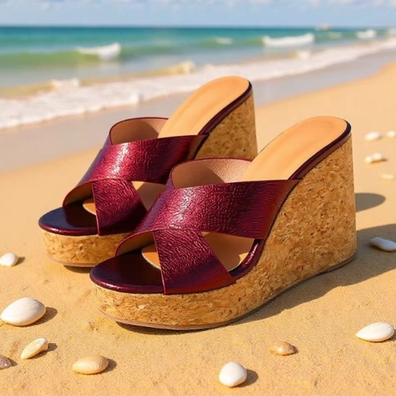 Aneikeh 2026 Yaz Şarap Kırmızı - Woodworking Shoes incelemesi ve fiyatı