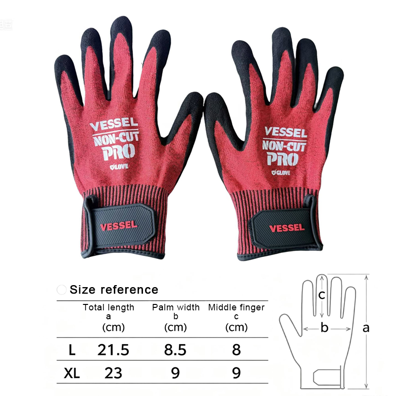 VESSEL İş Eldivenleri Kesilmey - Woodworking Gloves incelemesi ve fiyatı