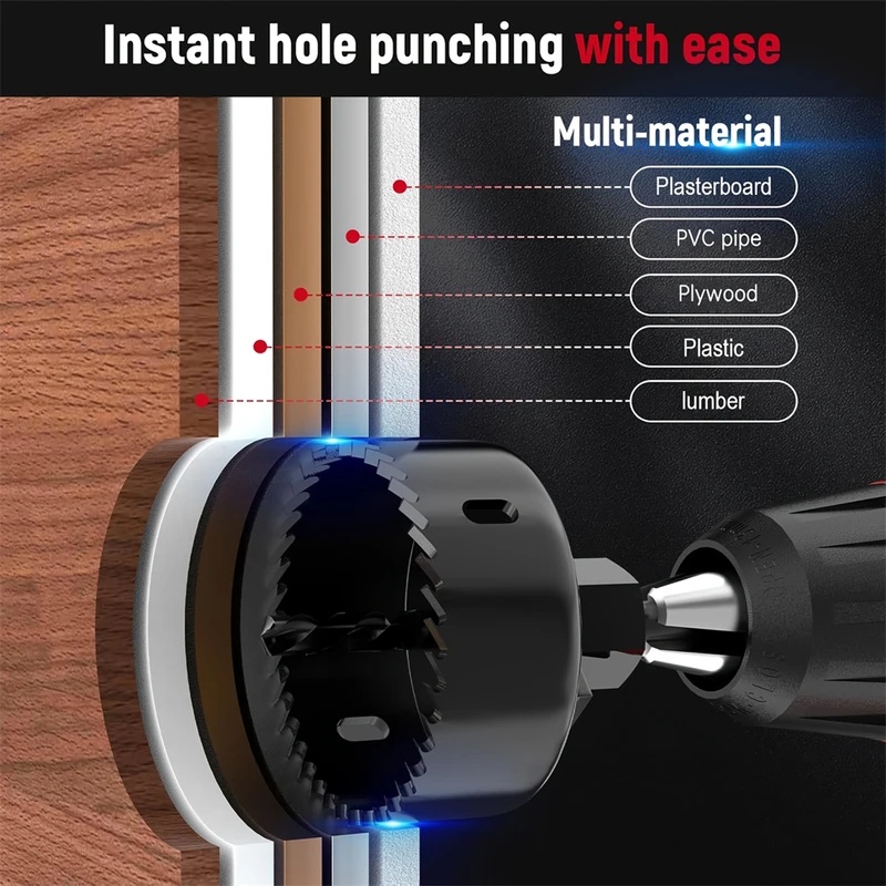 8 Parça Ahşap İşleme Delik Tes - Woodworking Kits incelemesi ve fiyatı