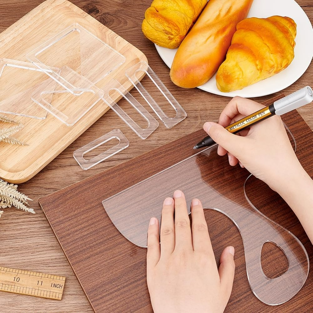 7 adet Şarküteri Şablonu Akril - Woodworking Cnc Machine incelemesi ve fiyatı