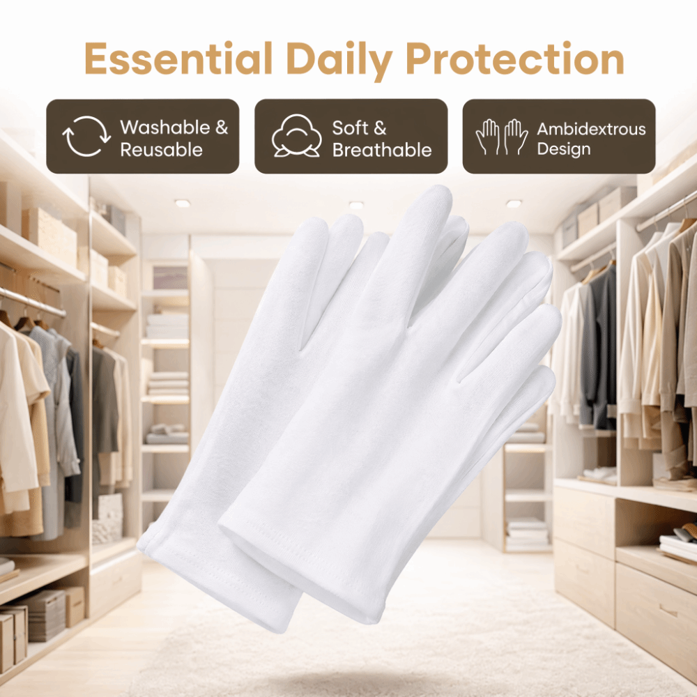 24 adet Beyaz Renkli Pamuklu İ - Woodworking Gloves incelemesi ve fiyatı