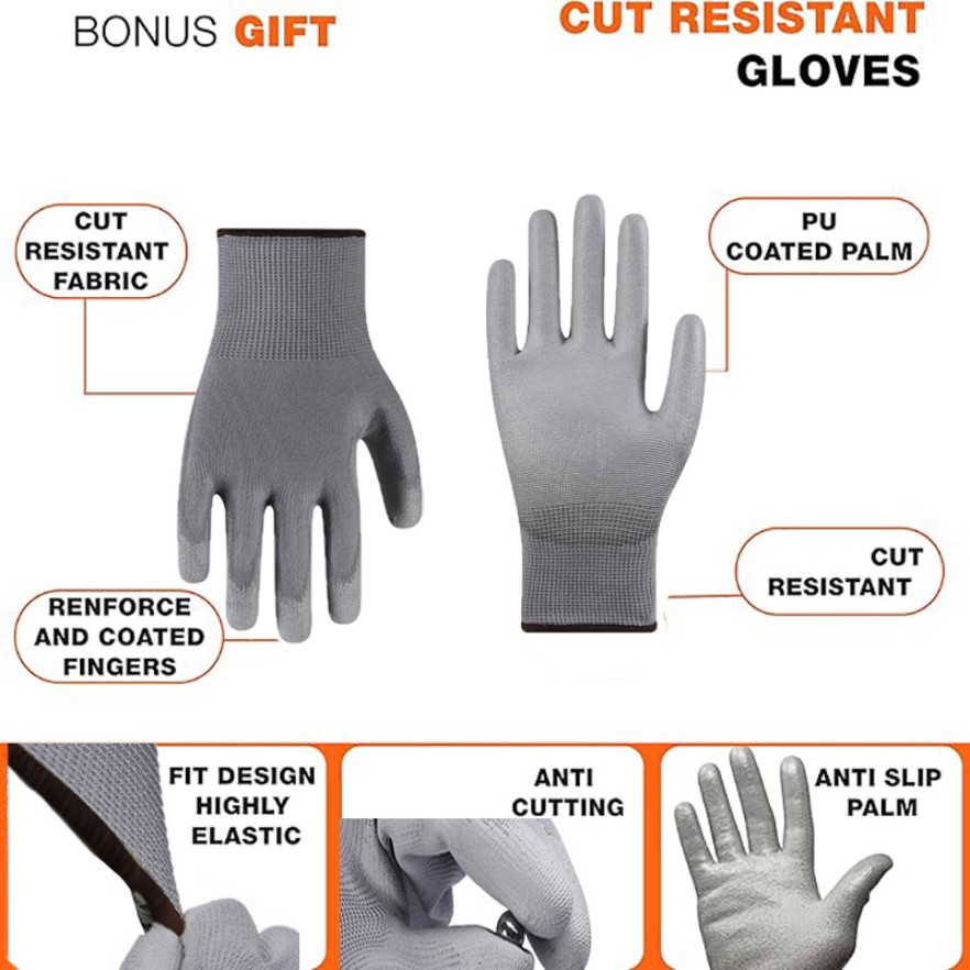 CZHIYAO profesyonel kaymaz diz - Woodworking Gloves incelemesi ve fiyatı