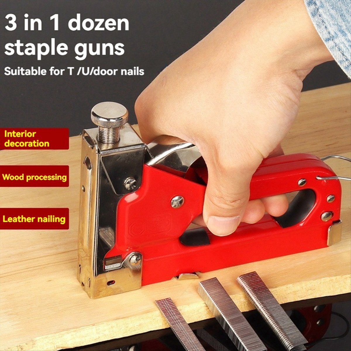 N82R Manuel Üç Amaçlı Çivi Zım - Woodworking Tool incelemesi ve fiyatı