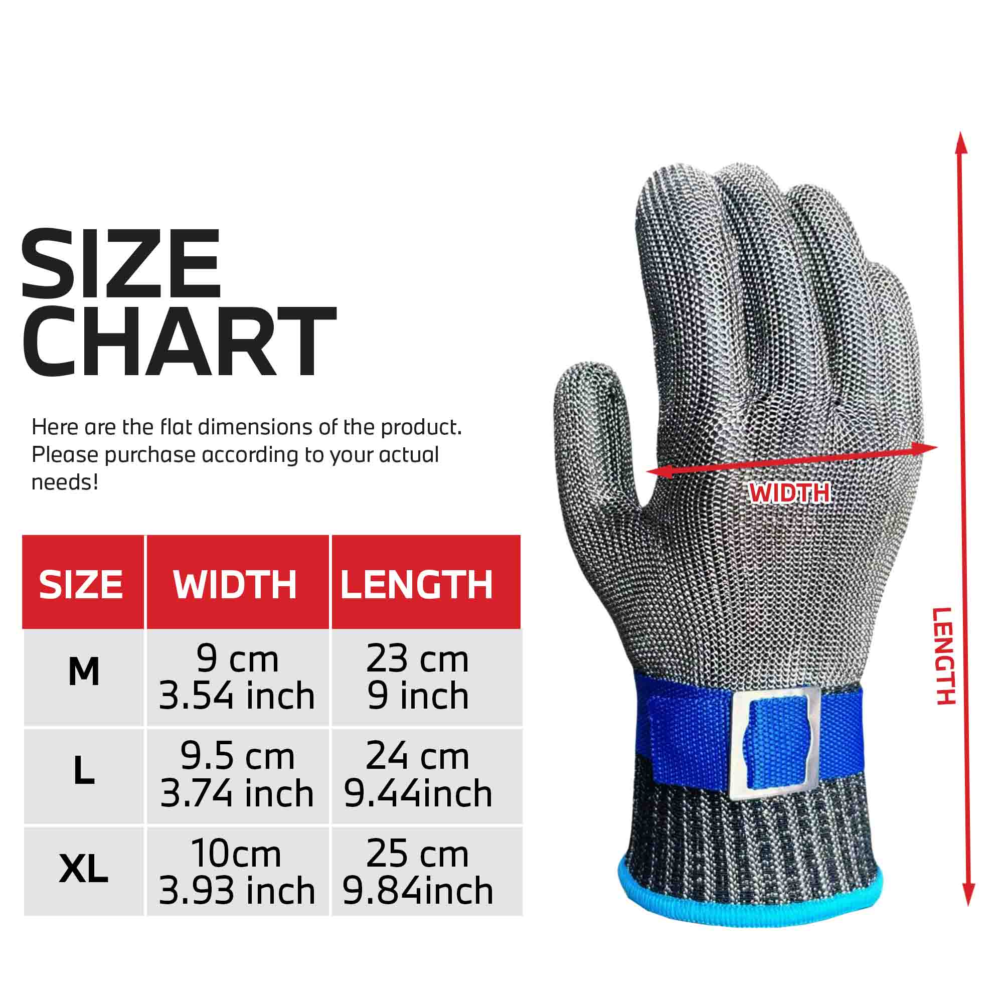 Seviye 9 Paslanmaz Çelik Hasır - Woodworking Gloves incelemesi ve fiyatı