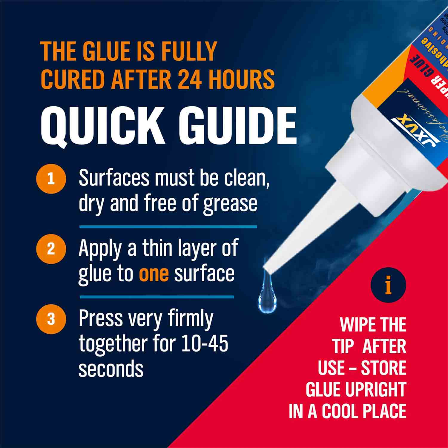 JXVX 1-5 Adet Süper yapıştırıc - Woodworking Quick Glue incelemesi ve fiyatı