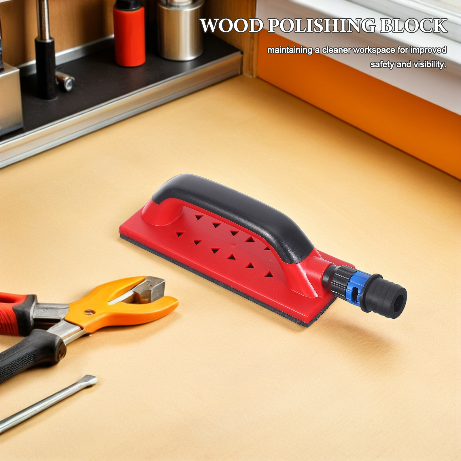 Zımpara Bloğu Kare Tasarım Ahş - Woodworking Files incelemesi ve fiyatı