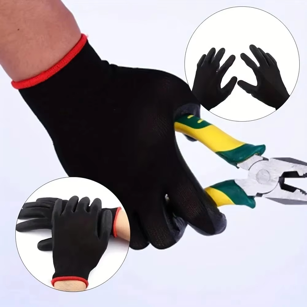 10 çift dayanıklı naylon iş PU - Woodworking Gloves incelemesi ve fiyatı