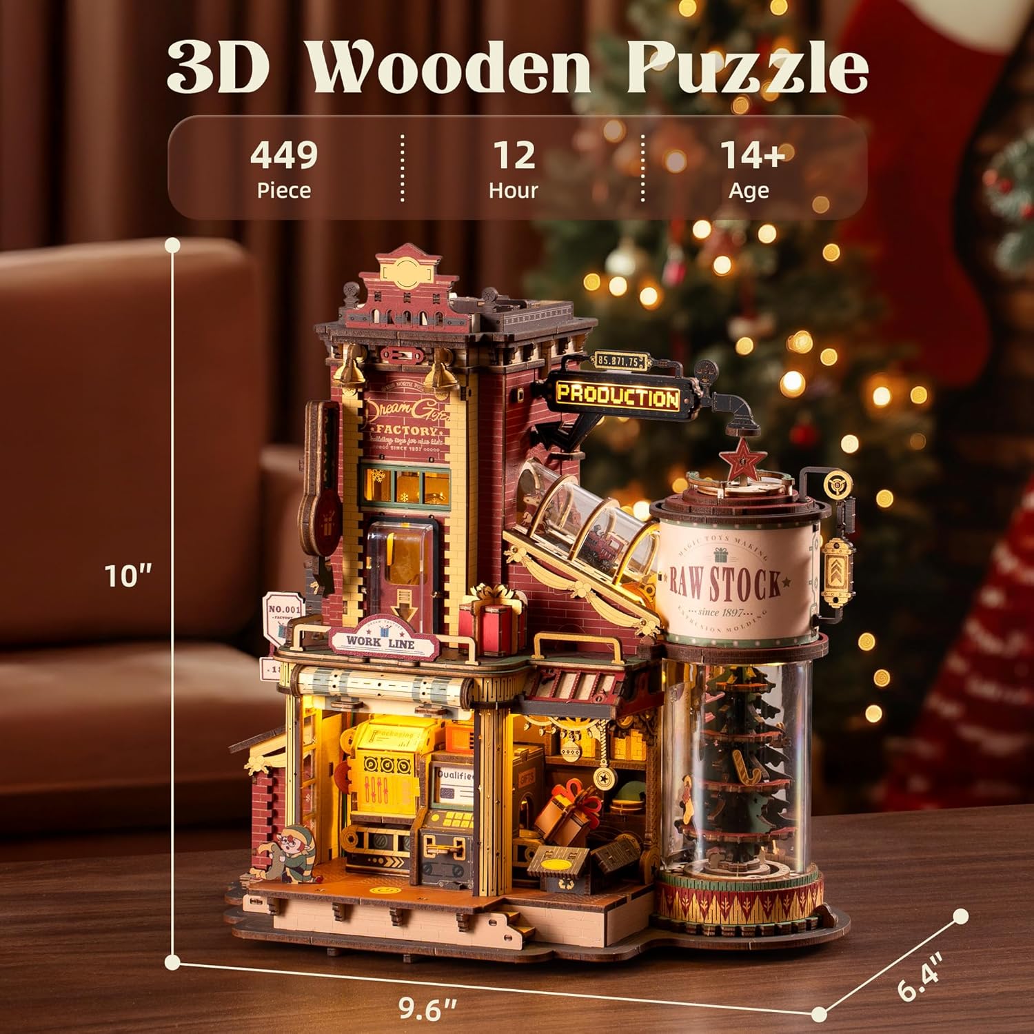 ROKR Dream Gift Factory Ahşap  - Woodworking Kits For Kids incelemesi ve fiyatı